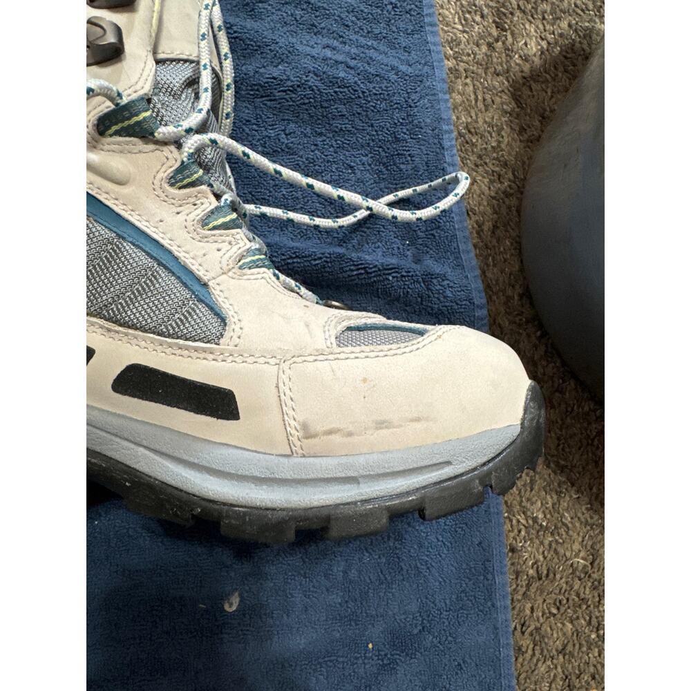 LL Bean Winter Boots Primaloft 200 Gram Insulation Tek 2.5 W SZ 8 Grey/teal - Picture 4 of 4